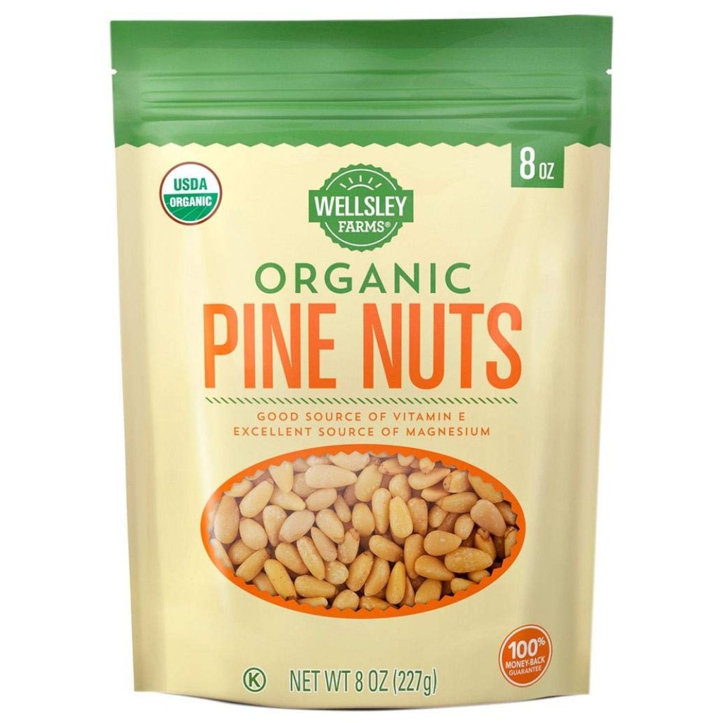 Piñones Orgánicos Wellsley Farms, 227g