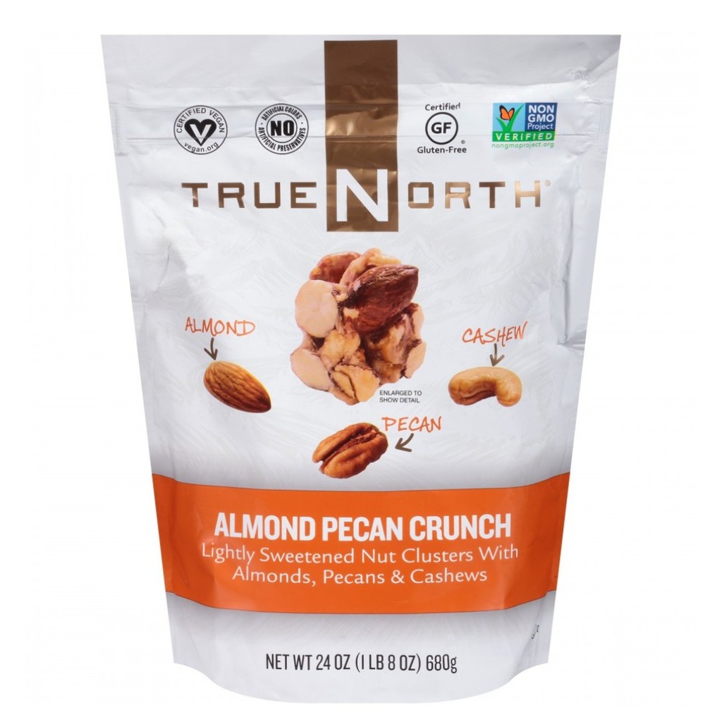 Bocados De Frutos Secos, True North / 680g