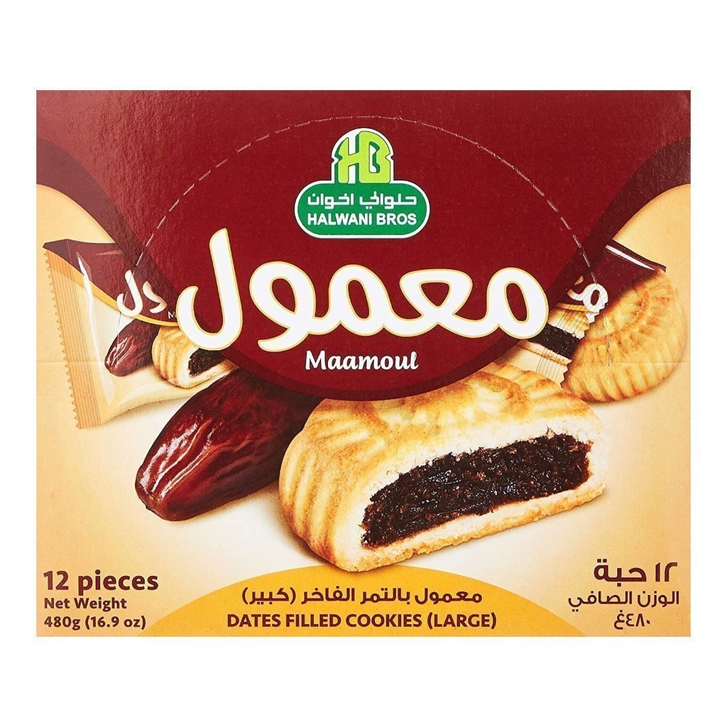 Dulce Mamoul De Dátil, 12 Pack / 480g