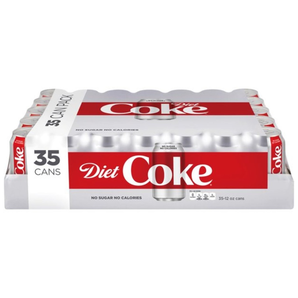 Coca Cola Diet Coke, 35 Pack / 355 mL