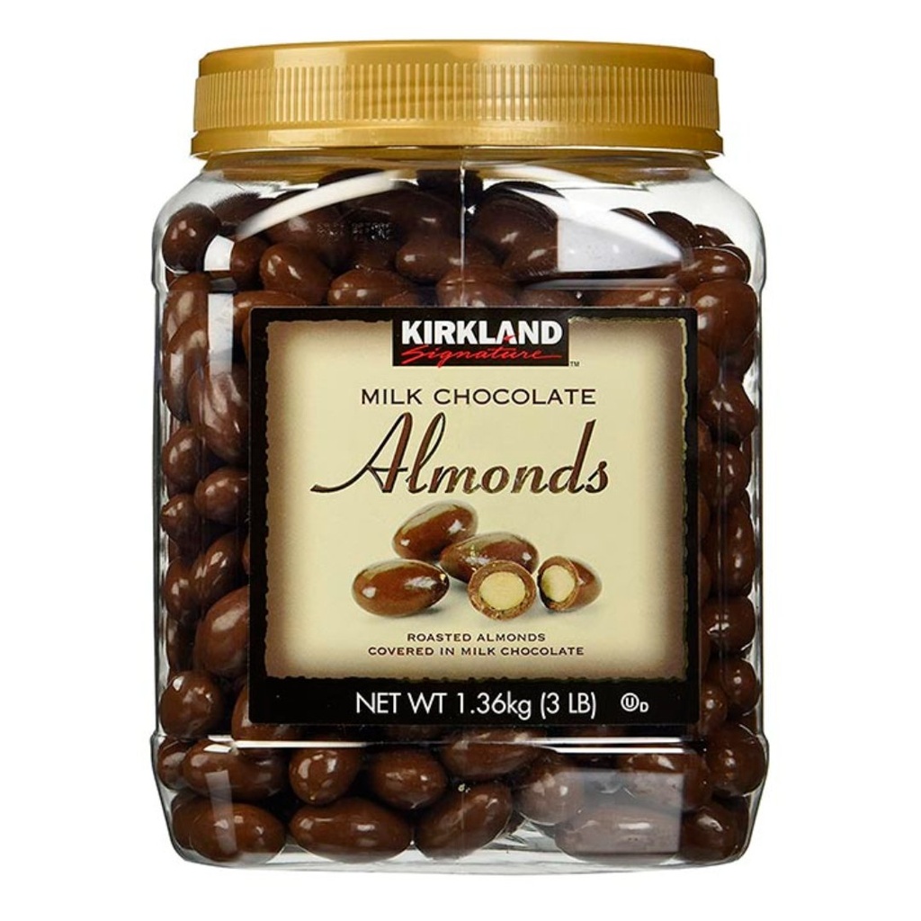 Almendras Cubiertas De Chocolate, Kirkland / 1.36 Kg