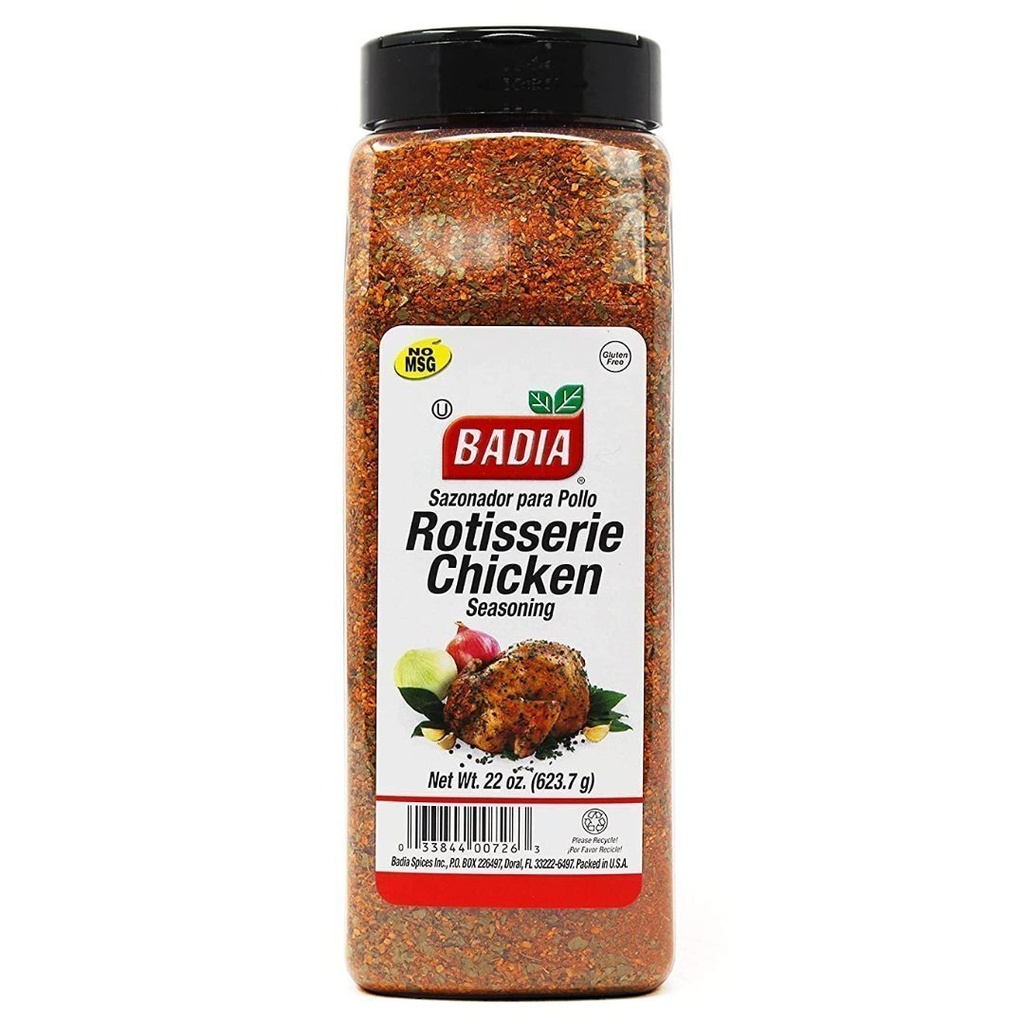 Condimento Sazonador Para Pollo Badia, 623g