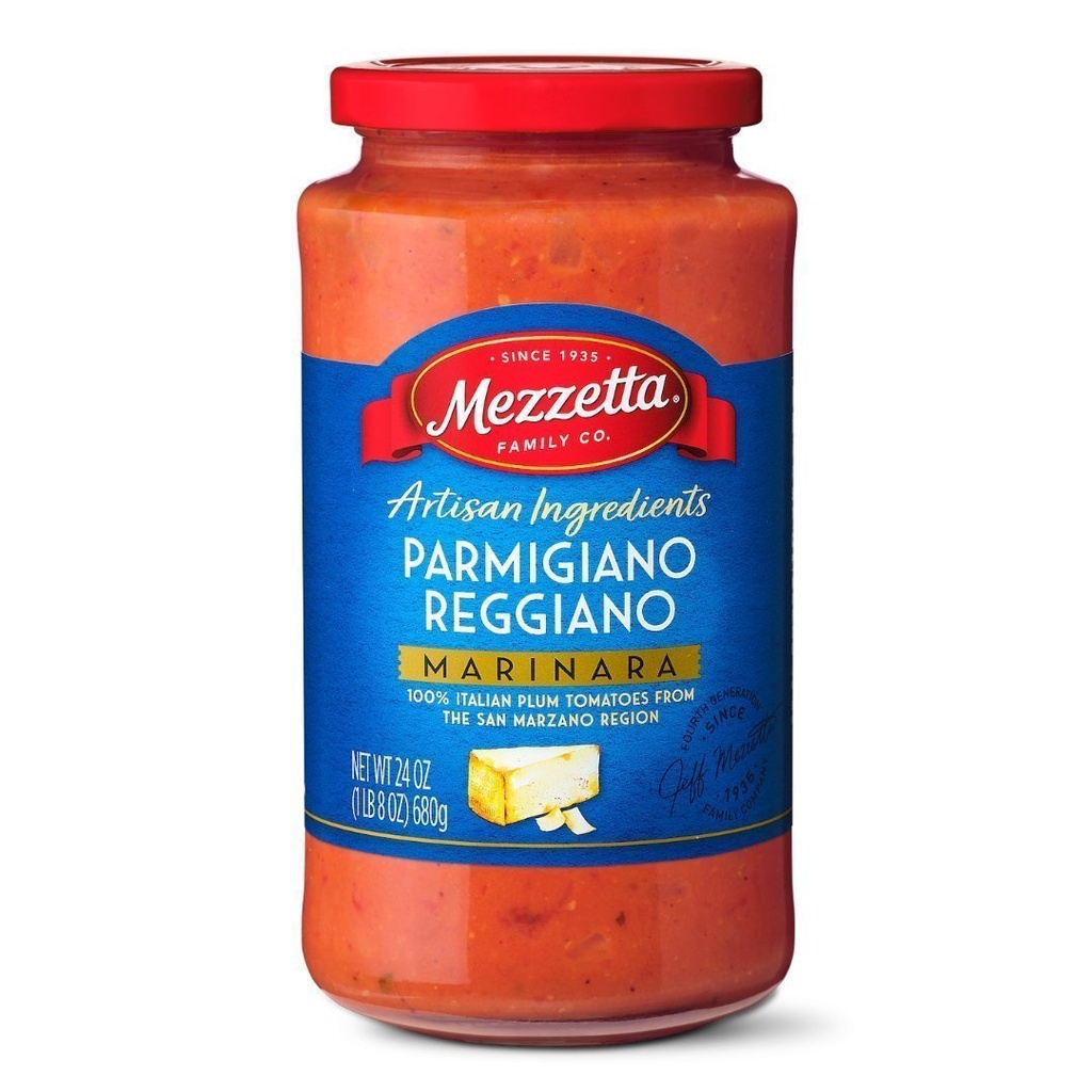Salsa Marinara Con Queso Parmesano, Mezzetta / 680g