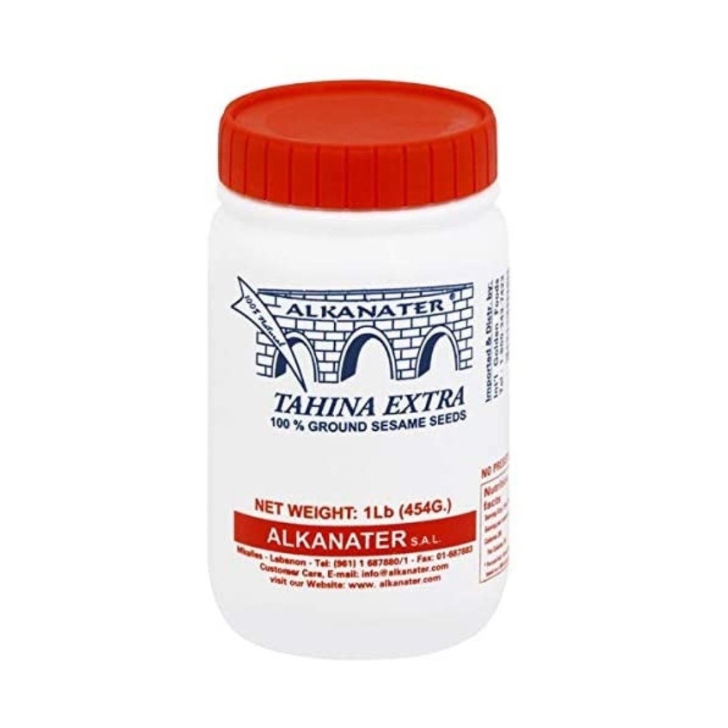 Extracto De Ajonjolí Tahini, AlKanater / 454g