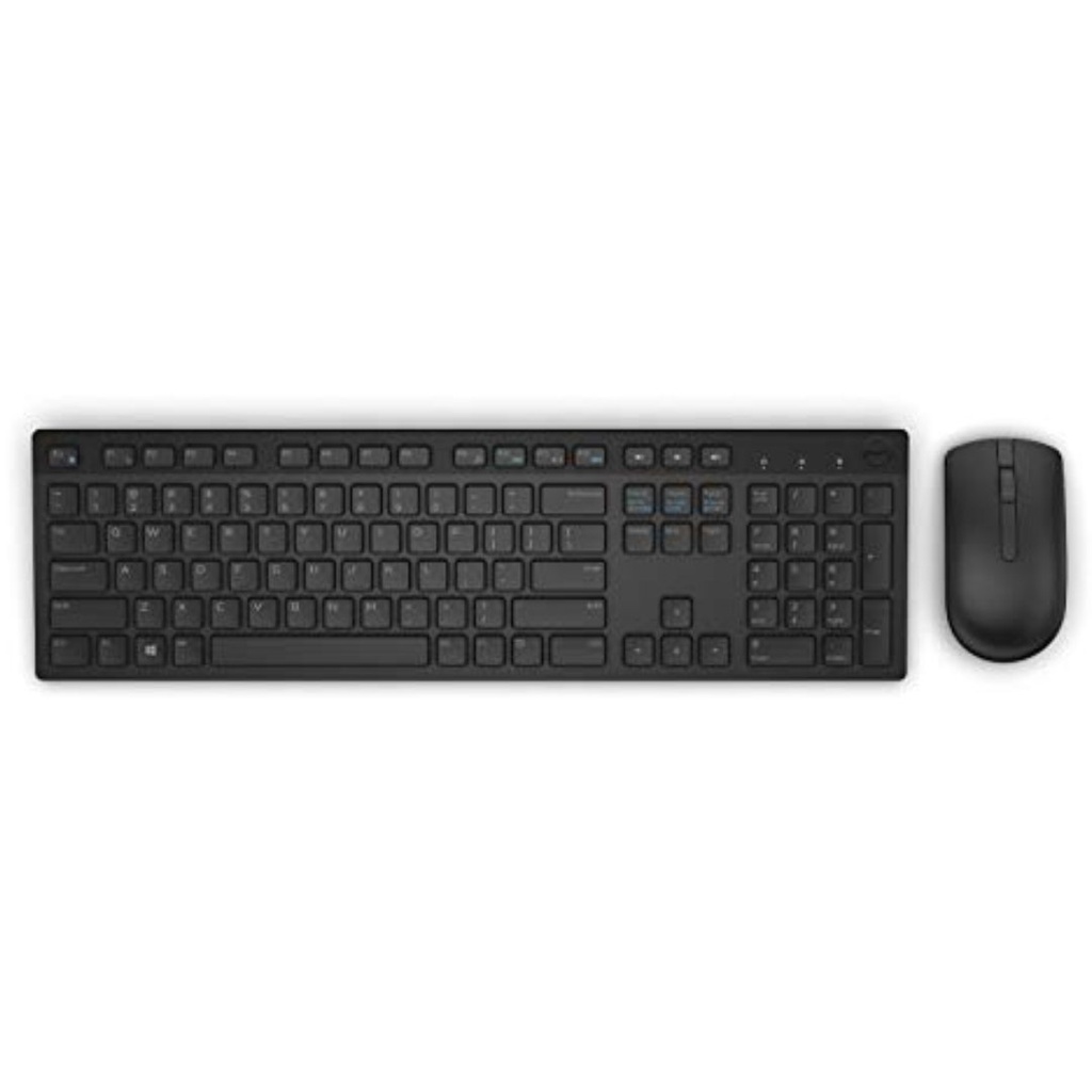 Teclado y Mouse Dell KM636, Color Negro