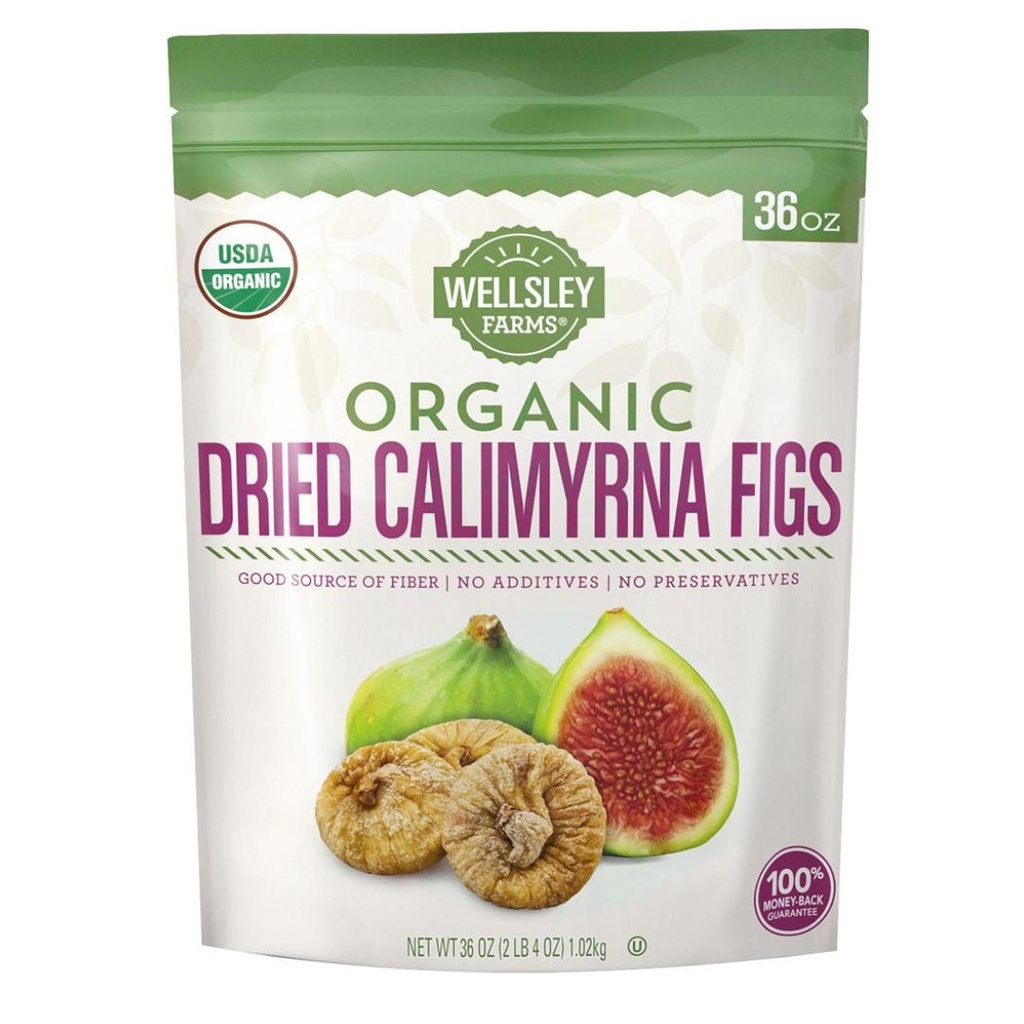 Wellsley Farms Higos Orgánicos Secos / 1.02 Kg