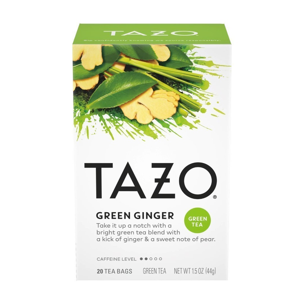 Té Verde Con Jengibre, TAZO / 20 Pack / 44g