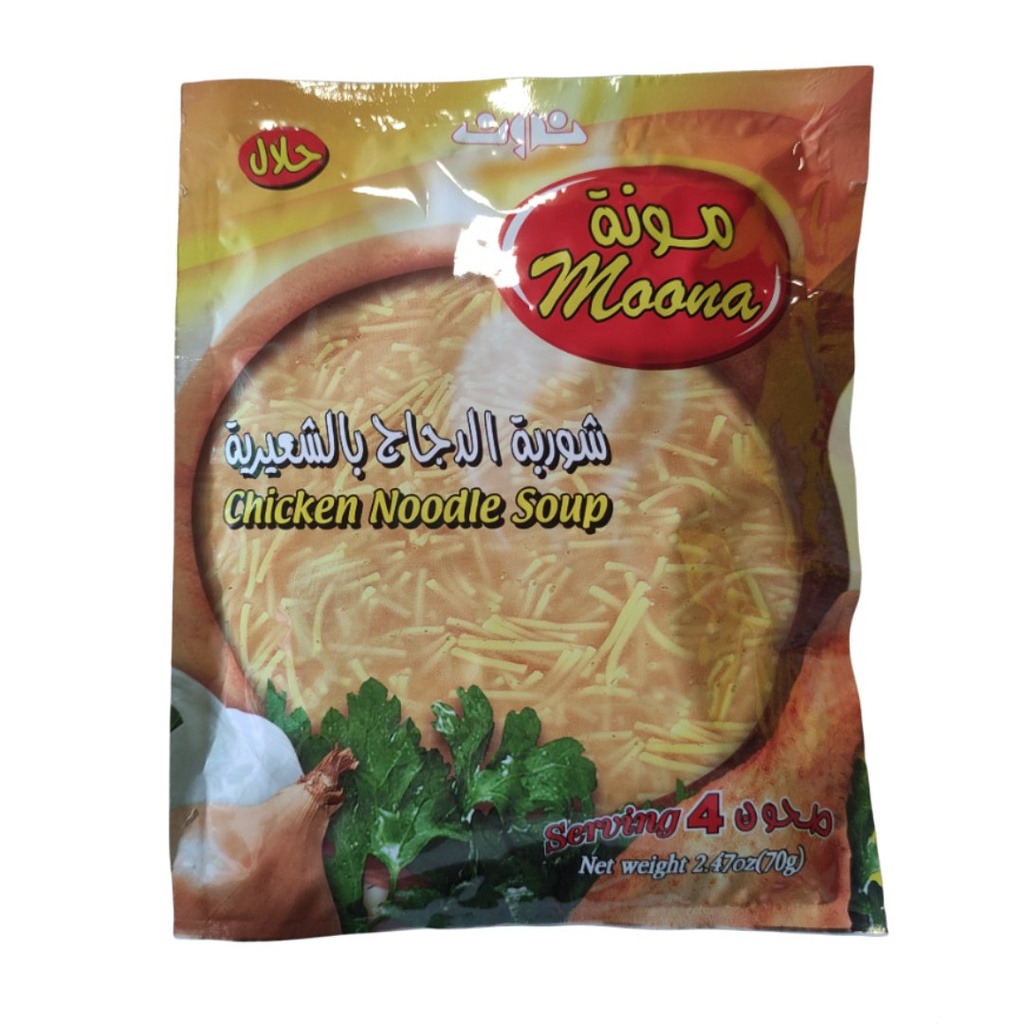 Sopa De Fideos De Pollo, Moona / 70g