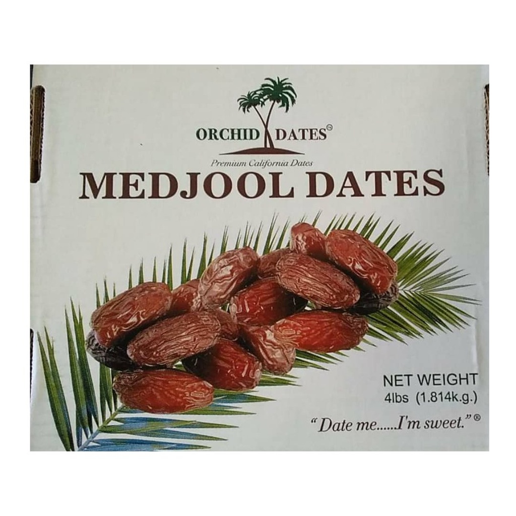 Dátiles Jumbo Medjool Large Premium, Orchid Dates / 1.81 Kg