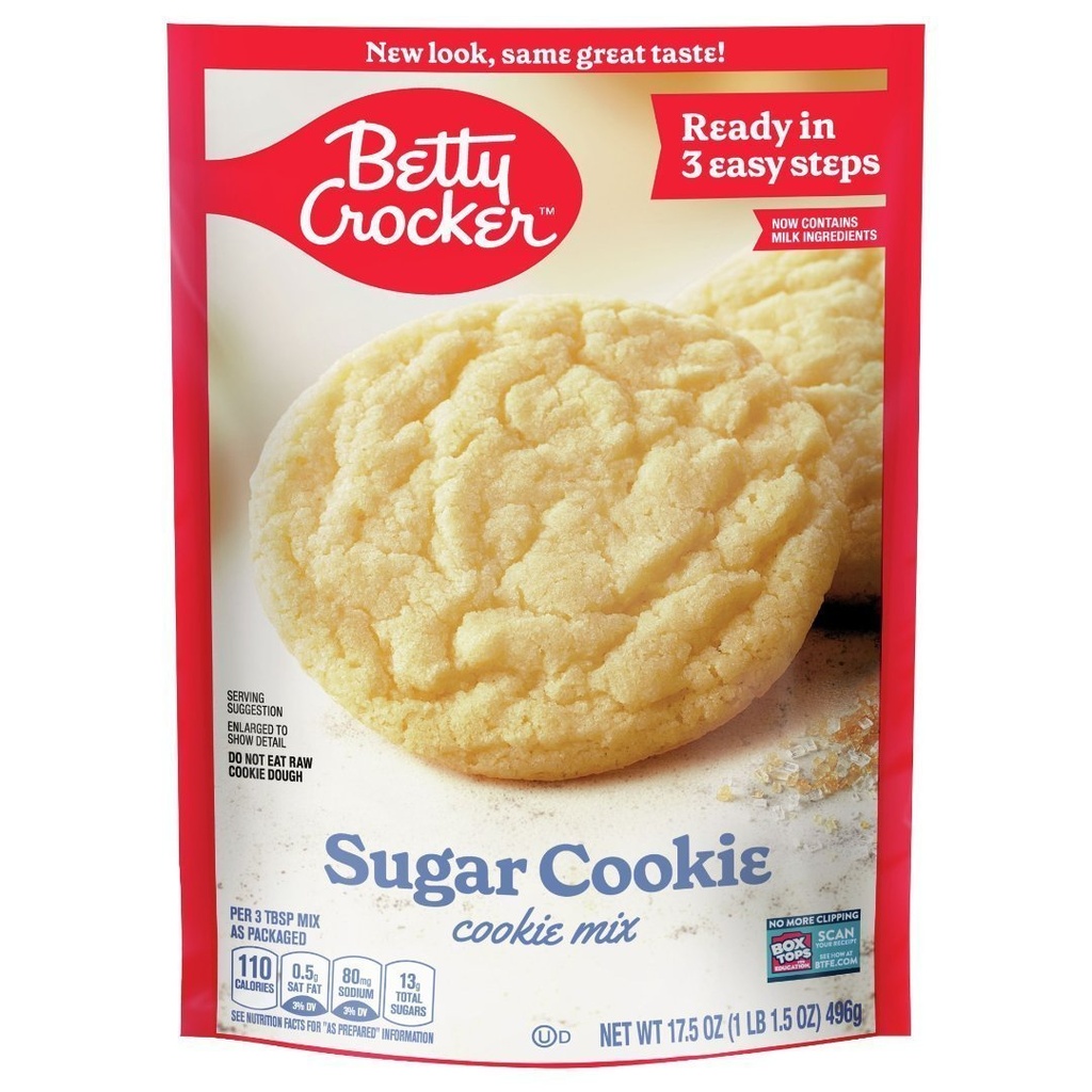 Mezcla Para Galletas De Azúcar, Betty Crocker / 496g