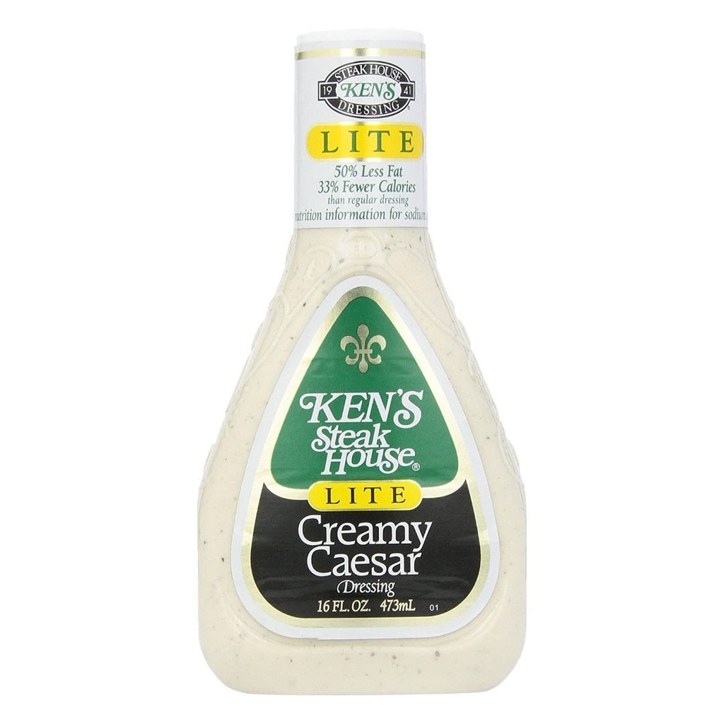 Aderezo Cesar Cremoso Lite, Ken´s / 473 mL