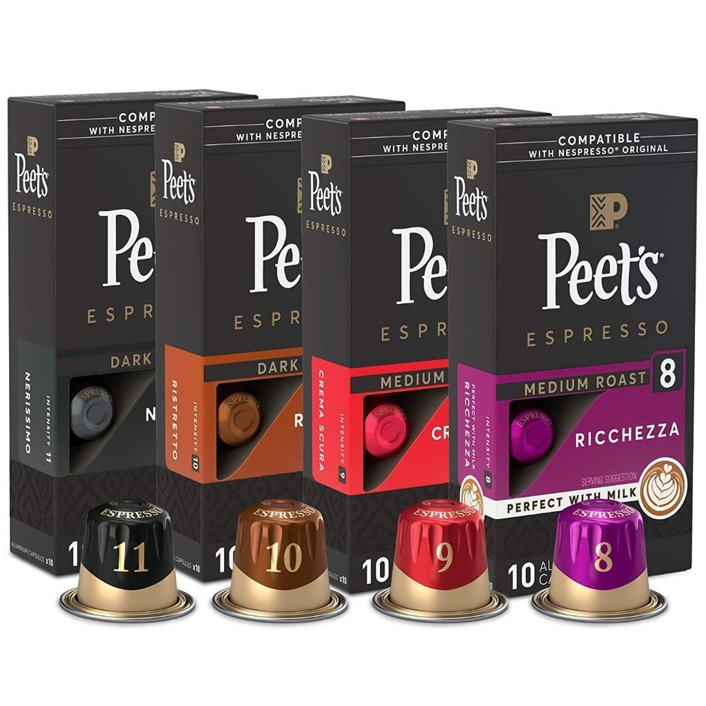 Capsulas De Café Espresso, Peet´s / 10 Pack