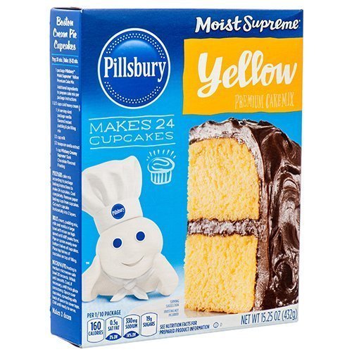 Pillsbury Yellow Mezcla Para Torta  Sabor Vainilla / 432Gr.