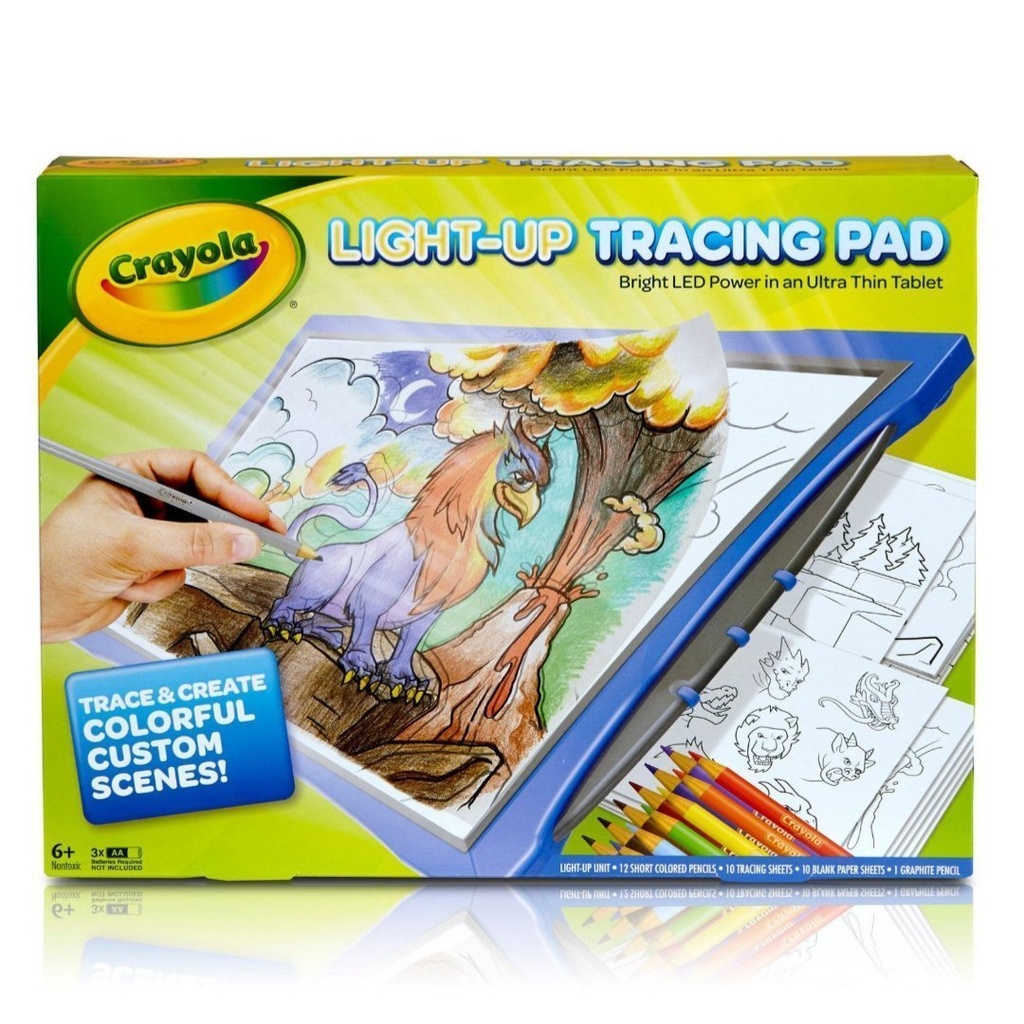 Tableta De Trazado Crayola Light-Up / 6+ Años