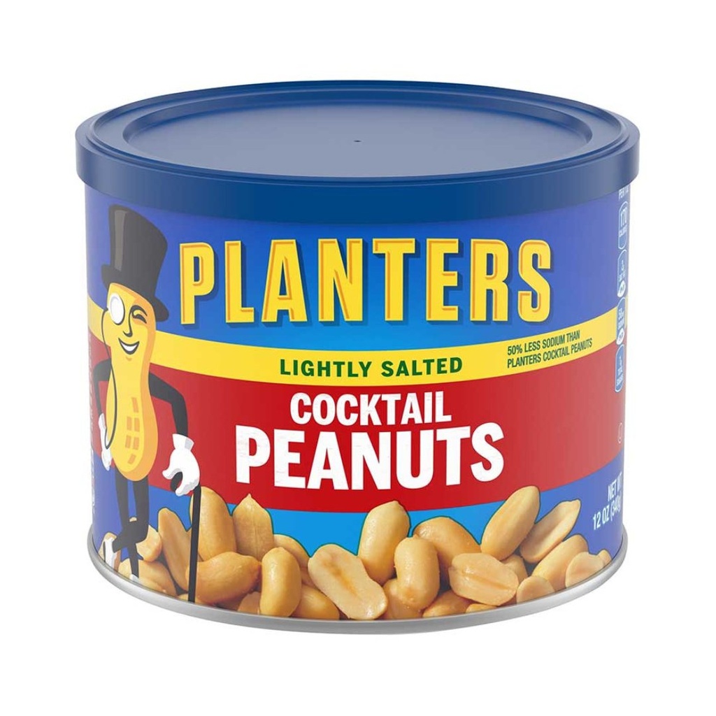 Lata De Maní Ligeramente Salado, Planters / 340g