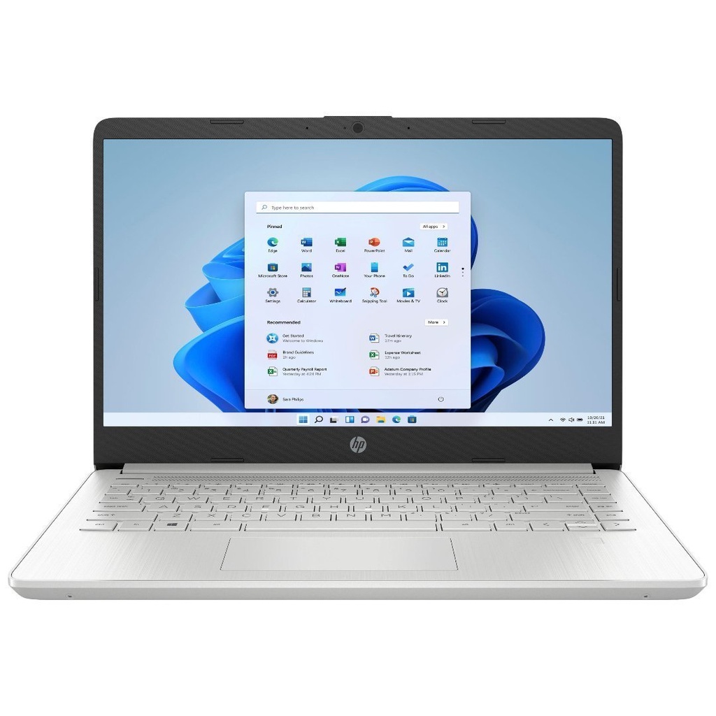 Laptop HP-14-fq0013dx Ryzen 3-3250U / 8GB RAM / 128GB SSD / 14″ HD / Windows 11 Home