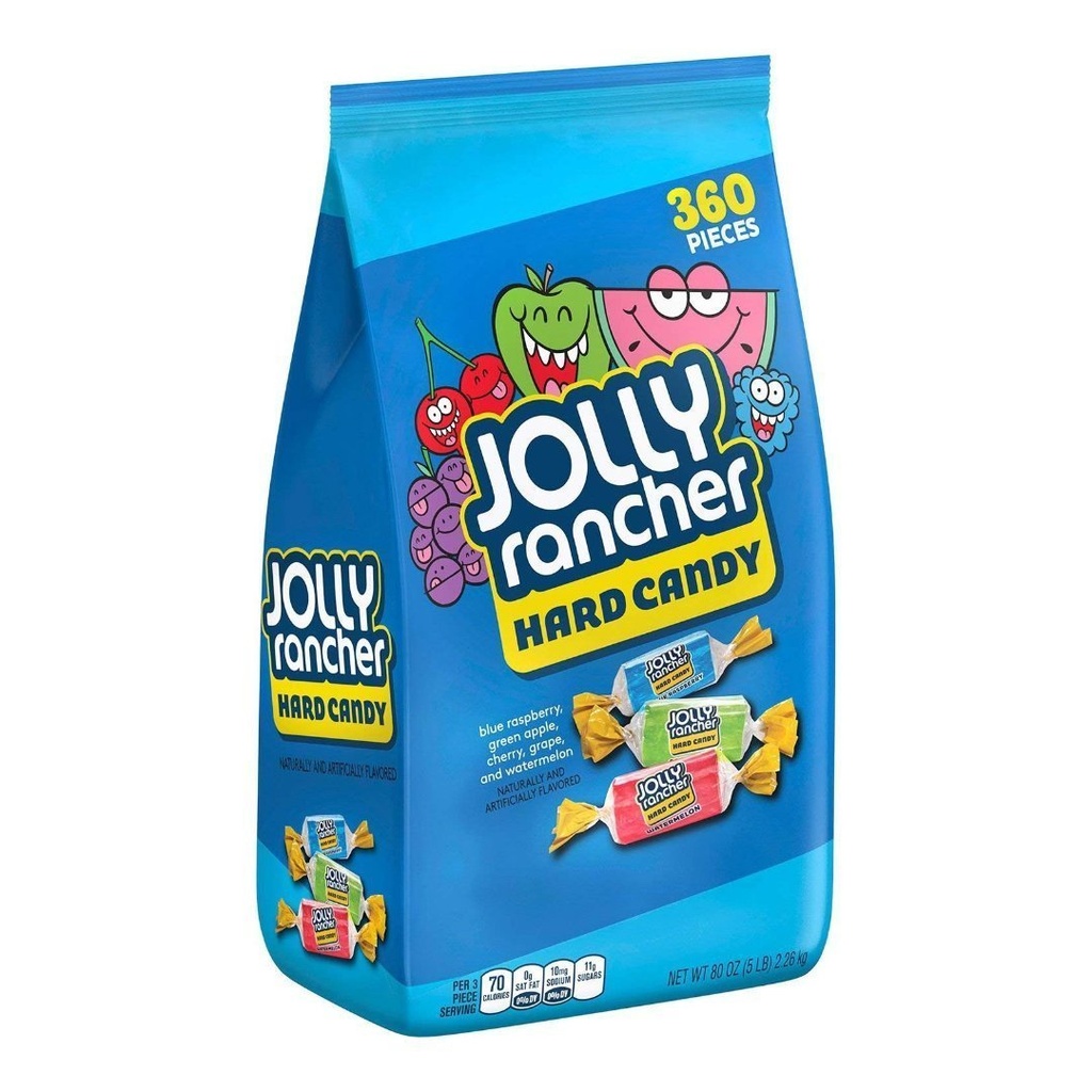 Caramelos Frutales Duros Surtidos, Jolly Rancher / 360 Pack