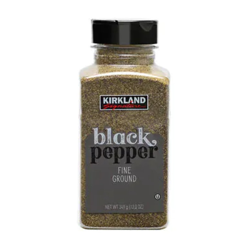Kirkland Condimento Pimienta Negra Molida / 349Gr.