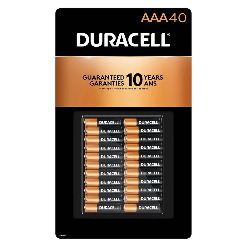 Batería Duracell AAA / 40 Pack