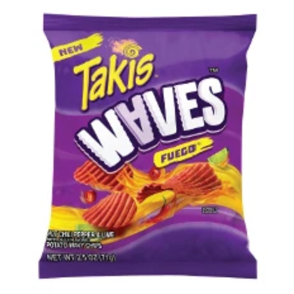 Chips Takis Waves Fuego, 71g