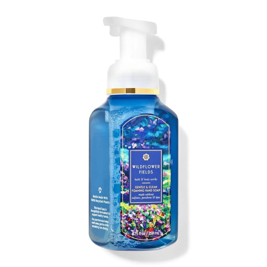 Jabón De Manos Espumoso Wildflower Fields, Bath &amp; Body Works / 259 mL