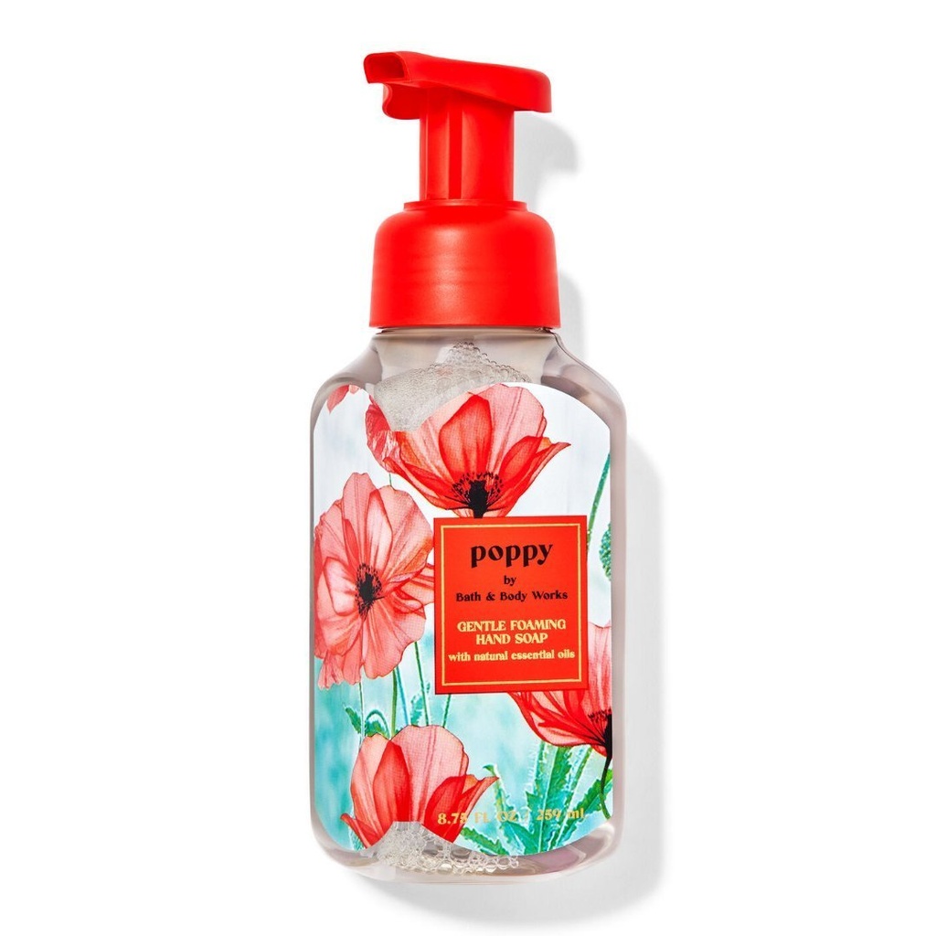 Jabón De Manos Espumoso Poppy, Bath &amp; Body Works / 259 mL