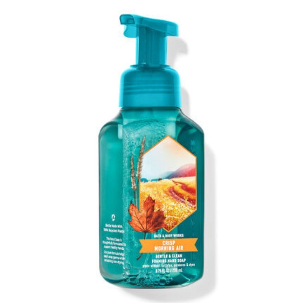 Jabón De Manos Espumoso Crisp Morning Air, Bath &amp; Body Works / 259 mL