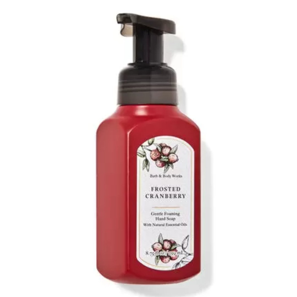 Jabón De Manos Espumoso Frosted Cranberry, Bath &amp; Body Works / 259 mL
