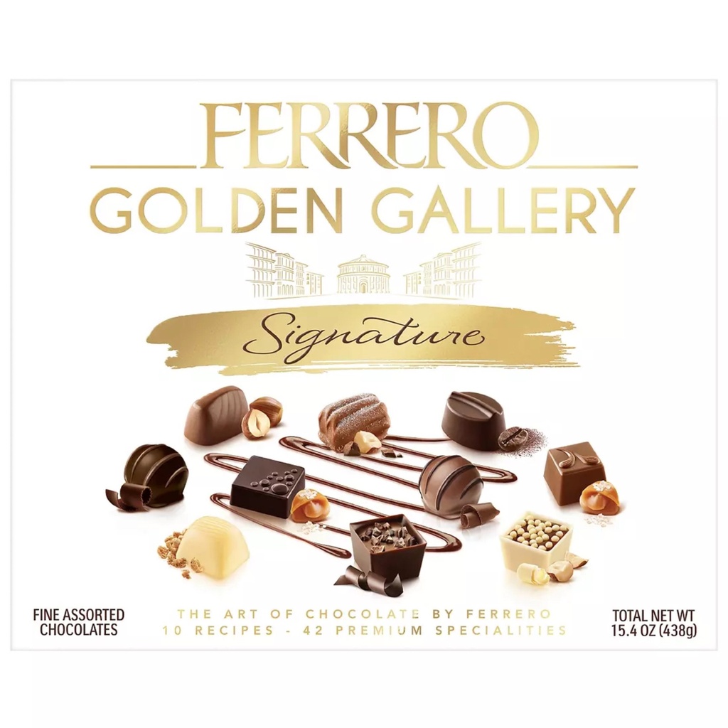 Chocolate Ferrero Golden Gallery Signature, 42 Pack / 438g