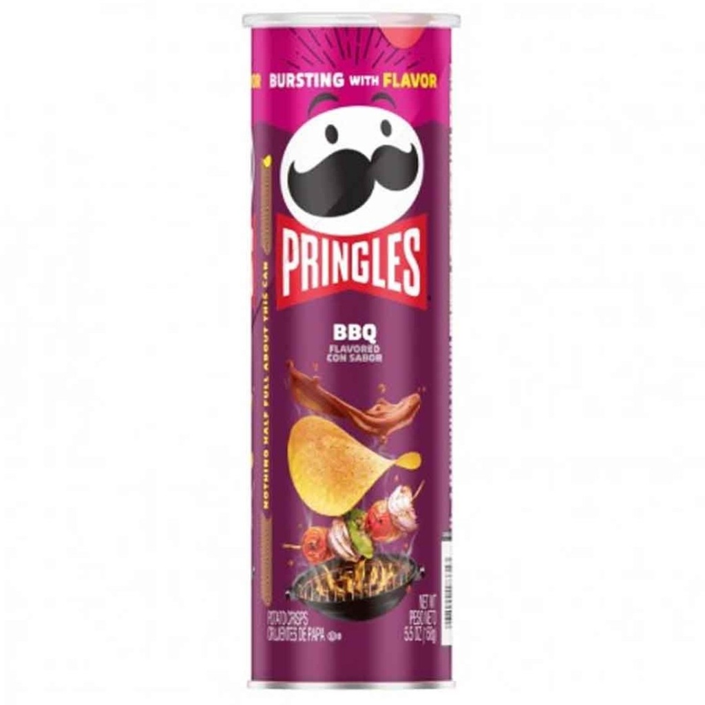 Papas Pringles Barbecue, 158g