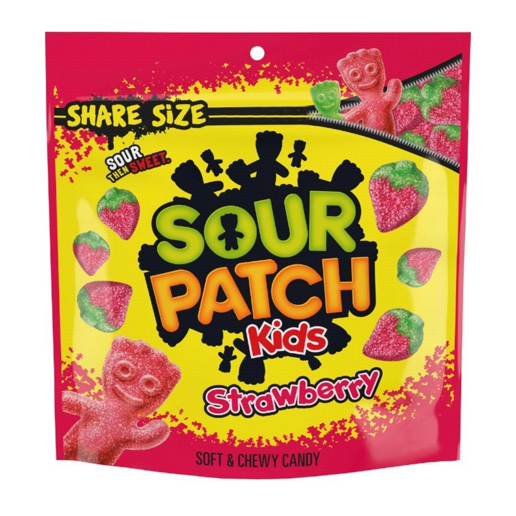 Gomitas Sour Patch Kids Sabor Patilla, 340g