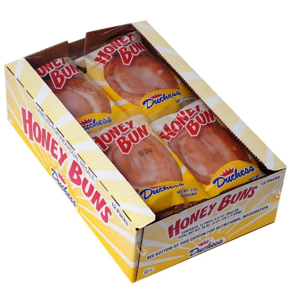 Panecillos De Miel, Big Honey Buns / Duchess / 12 Pack 114g