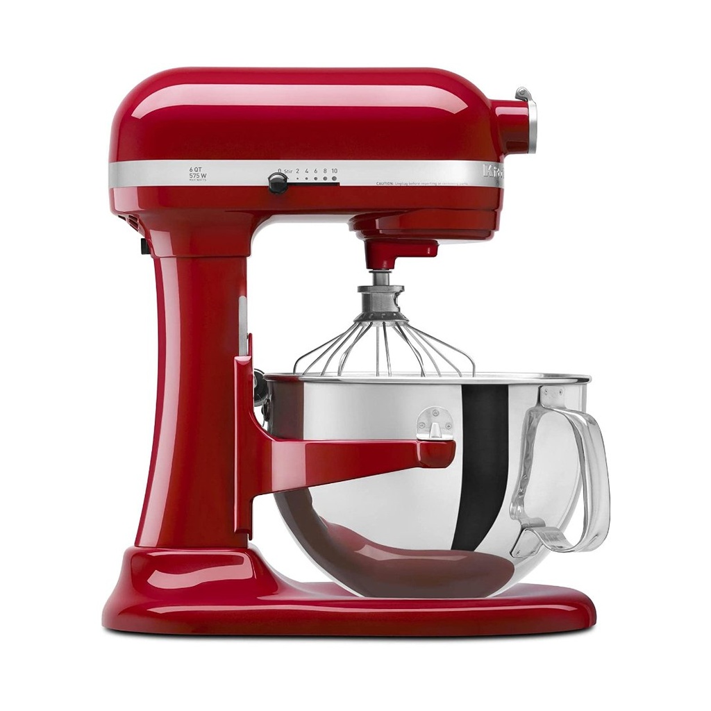 Batidora KitchenAid Professional / 5,7 L / 590 Watts / Color Rojo Imperial / Plus 5 Accesorios