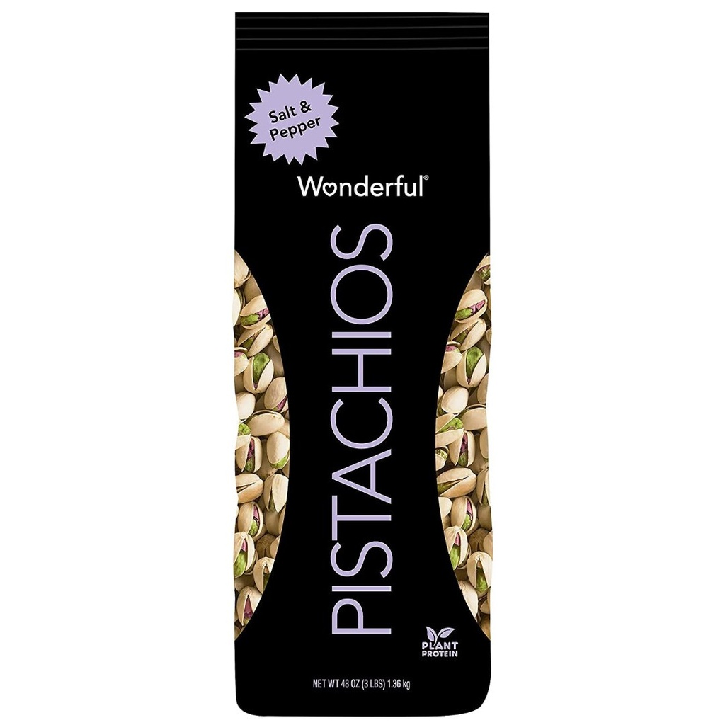 Wonderful Pistachos Sal y Pimienta / 1.36 Kg