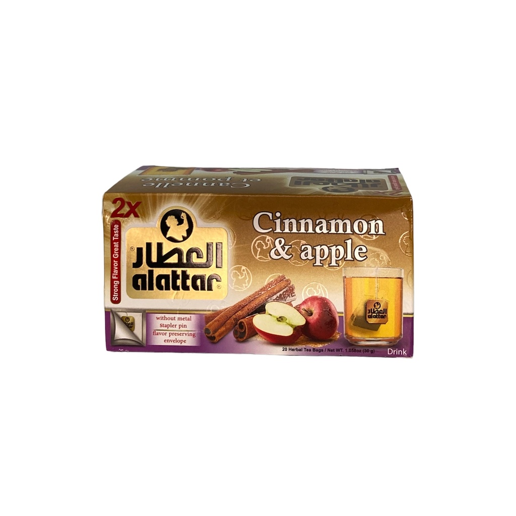 Té De Manzana y Canela, Alattar / 20 Pack / 30g