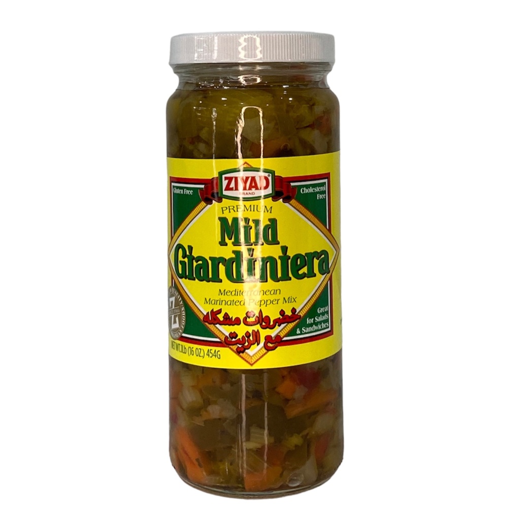 Mezcla De Pimientos Marinados Mediterráneos, Ziyad / 454g