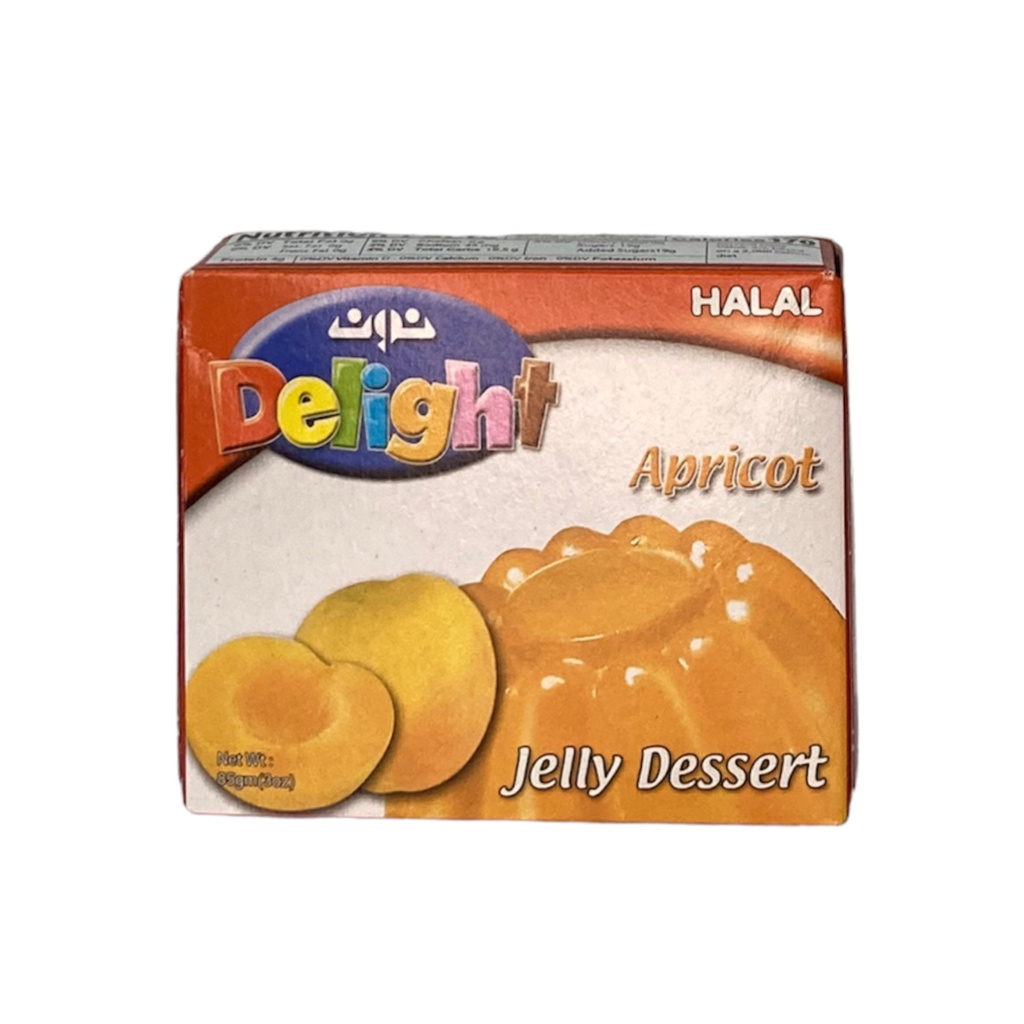 Gelatina De Melocotón Halal, Delight / 85g