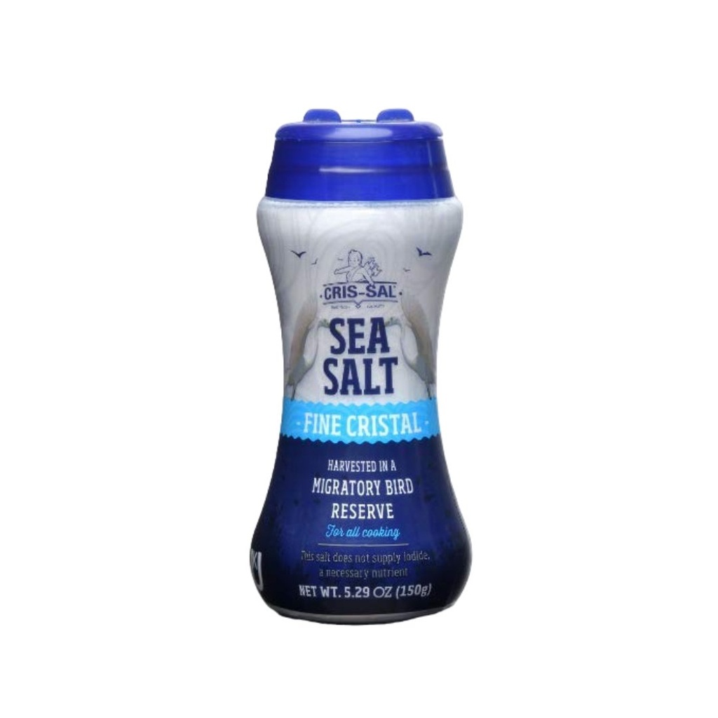 Sal de Mar Fino Cris-Sal 100% Natural / 150g