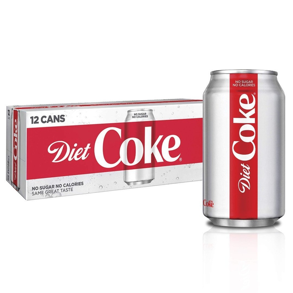 Refresco Coca Cola Diet Coke / 12 Pack / 355mL