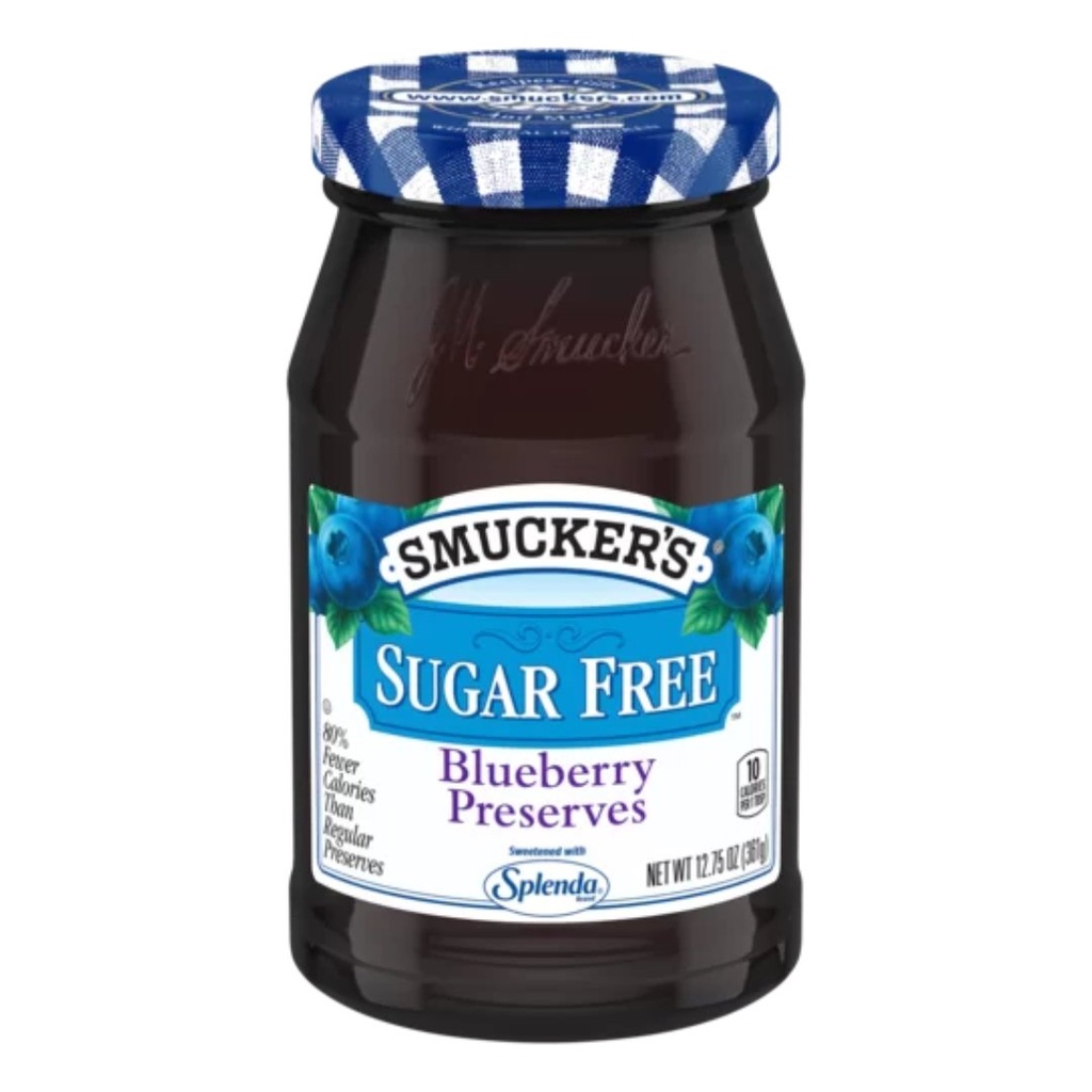 Mermelada De Arándanos Sin Azúcar, Smucker's / 361g