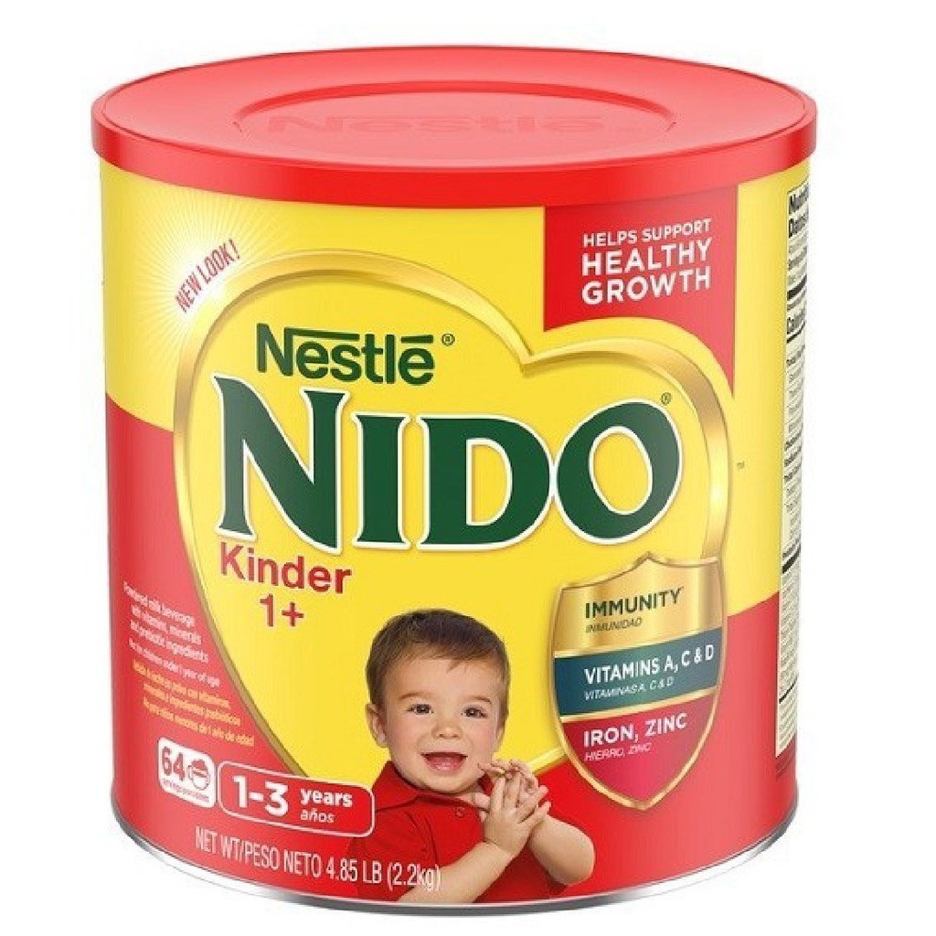 Nestle Leche En Polvo Nido Kinder 1+/ 2.2 kg