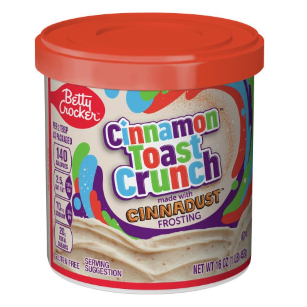 Glaseado De Cinnamon Toast Crunch, Betty Crocker / 453g