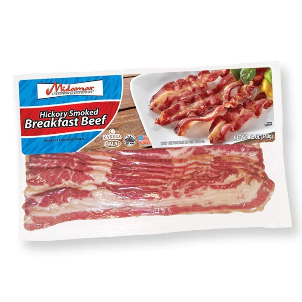 Tiras De Carne Halal Ahumada, Midamar / 340g