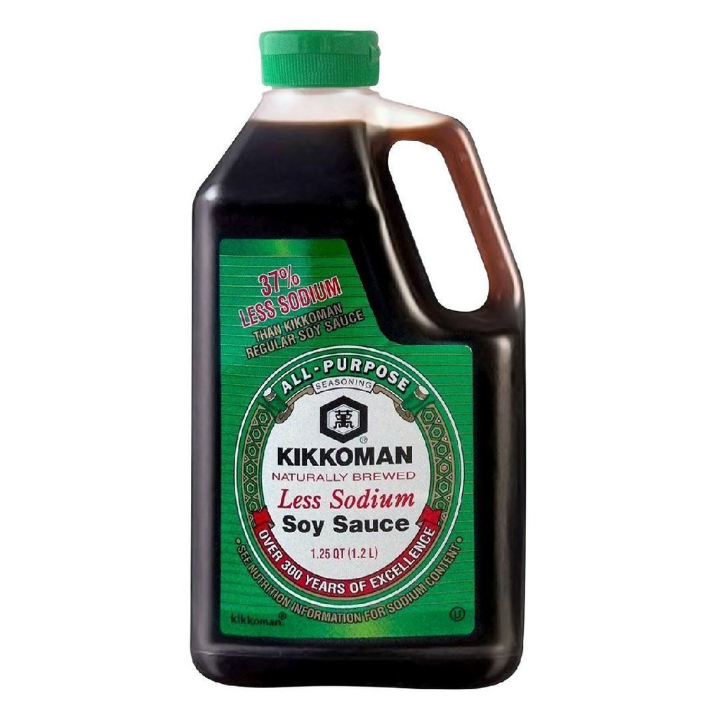Kikkoman Salsa de Soya Menos Sodio / 1.2L