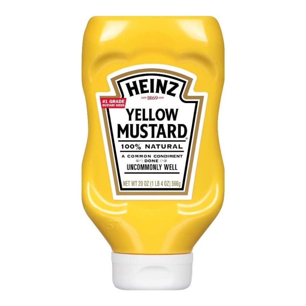 Mostaza Natural, Heinz / 566g