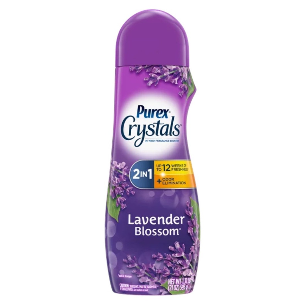 Pastillas Aromatizantes 2en1 Para Lavar - Lavanda Blossom / Purex Crystals / 595g