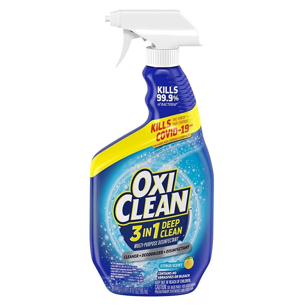 Limpiador Desinfectante Oxi Clean 3en1 - Esencia Cítrica / 887 mL