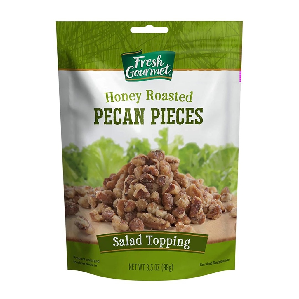 Topping Para Ensaladas - Piezas De Nueces Pecanas / Fresh Gourmet / 99g