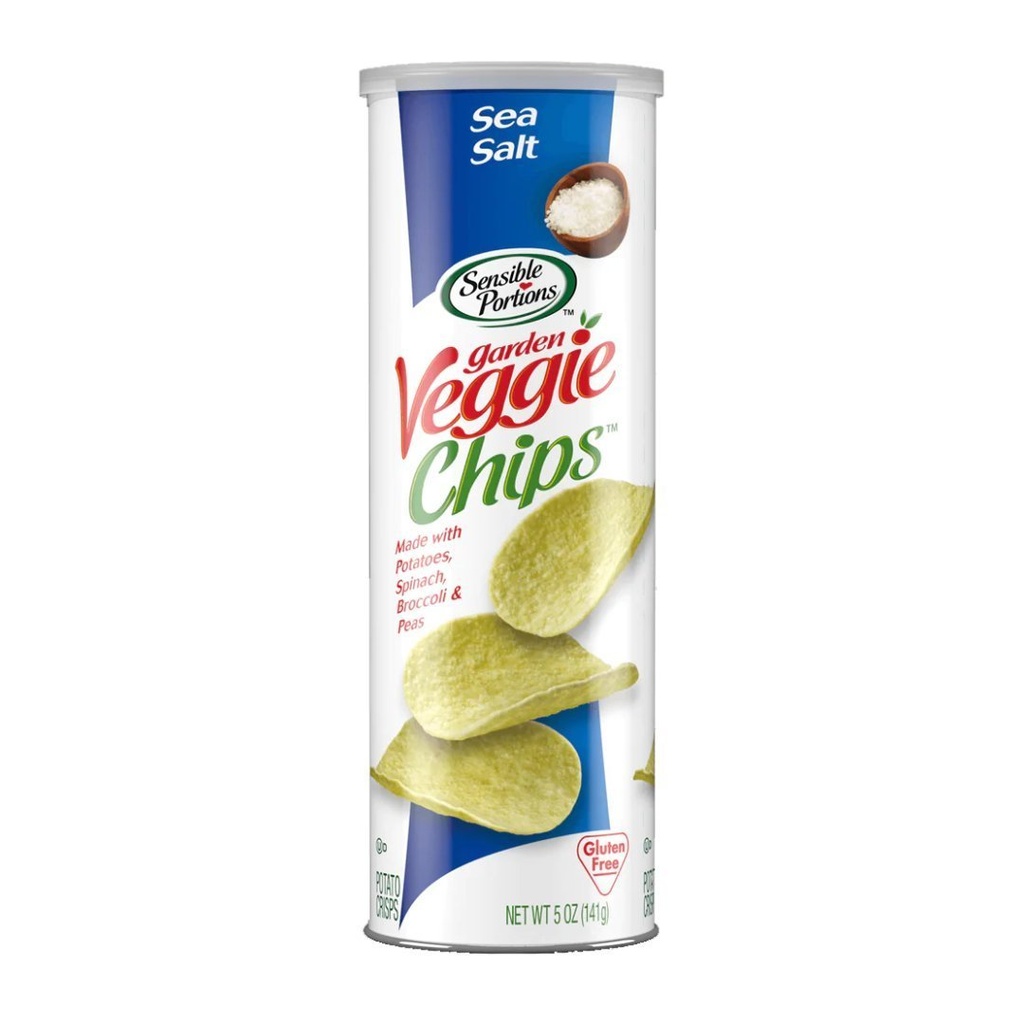 Papas Chips Veggie - Sal y Vinagre / Sensible Portions / 141g