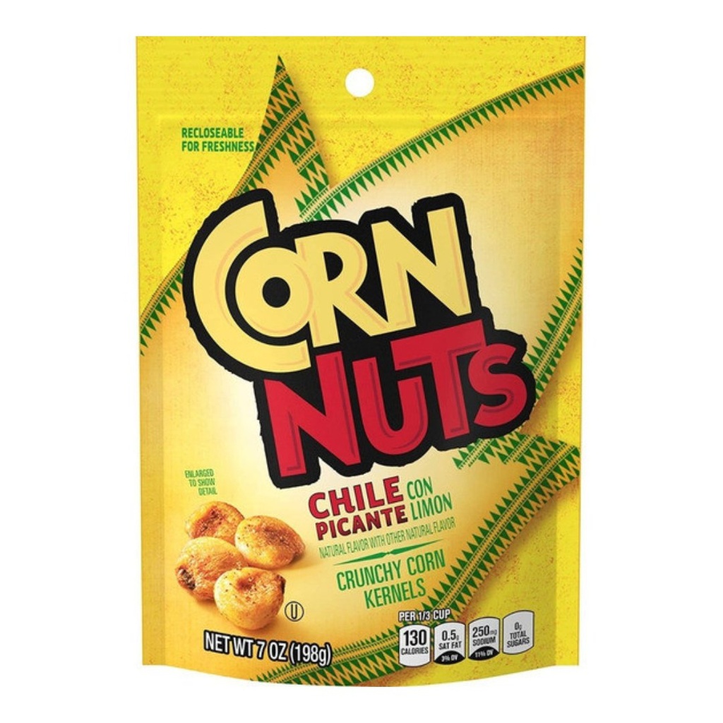 Corn Nuts - Chile Picante Con Limón / 198g